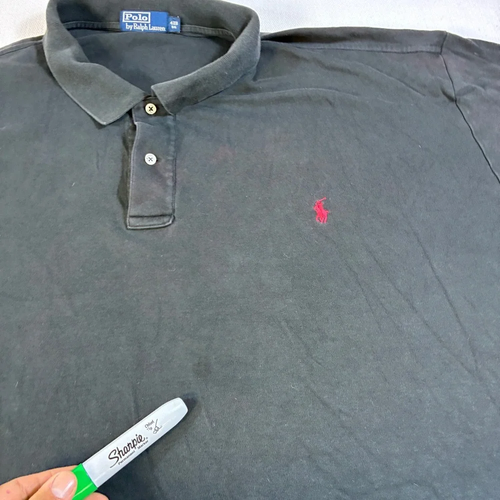Polo Ralph Lauren Lot 3 Big & Tall 3XB 4XB 4XL Black Green Red Long Short‎